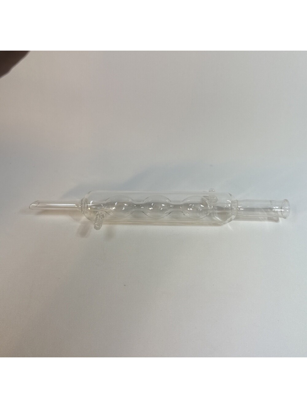 Vintage GlassThree Bulb PYREX Condenser Laboratory School Chemistry